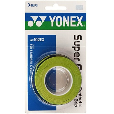 Yonex AC102EX Super Grap Overgrips Pack Of 3 Citus Green