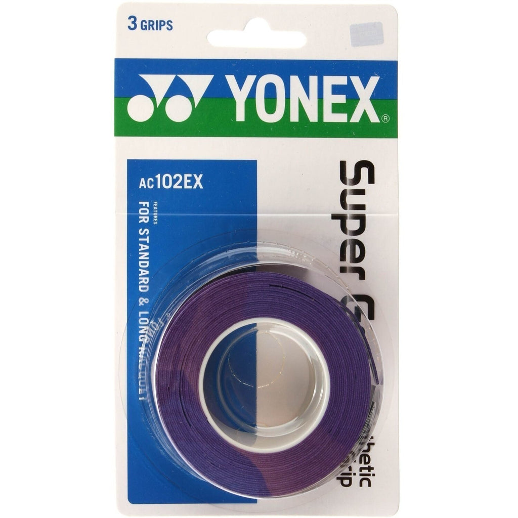 Yonex AC102EX Super Grap Overgrips - 3 Pack