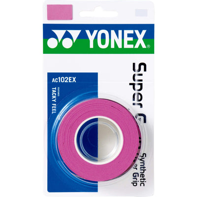 Yonex AC102EX Super Grap Overgrips - 3 Pack