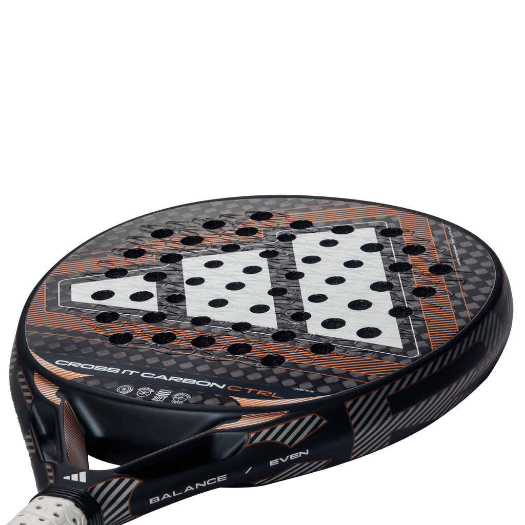 Adidas Cross IT Carbon Ctrl Padel Racket 2026