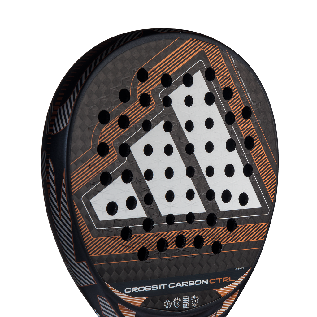 Adidas Cross IT Carbon Ctrl Padel Racket 2026