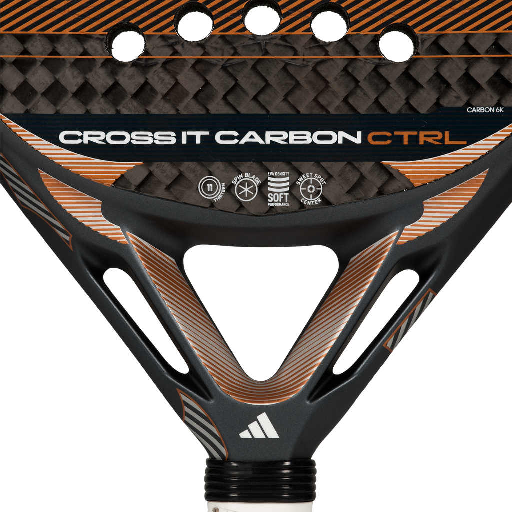 Adidas Cross IT Carbon Ctrl Padel Racket 2026