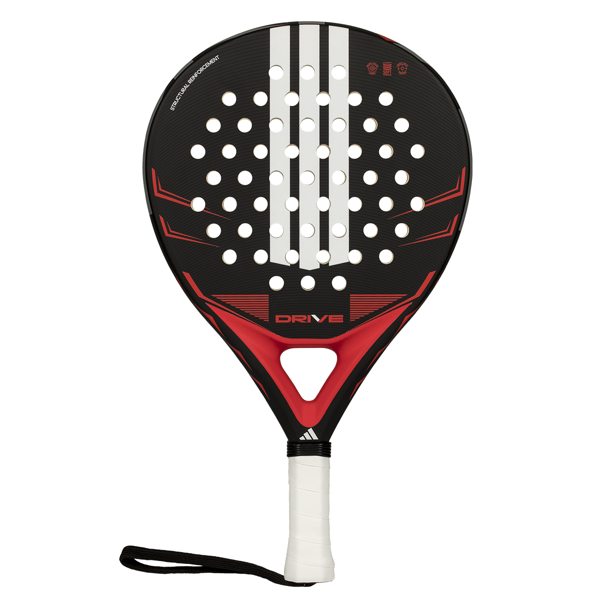 Adidas Drive Padel Racket 2026 Black/Red – PDHSports