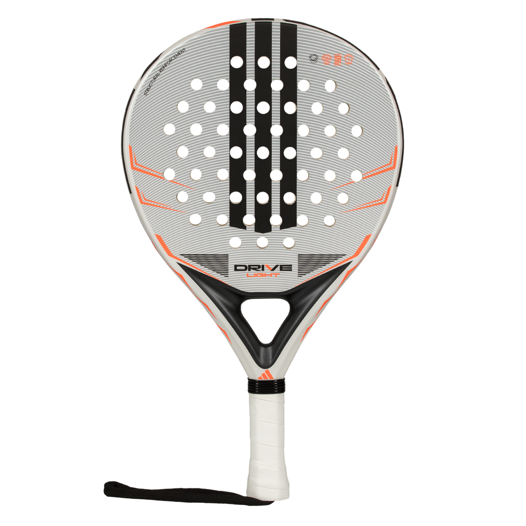 Adidas Drive Light Padel Racket 2026 White/Orange