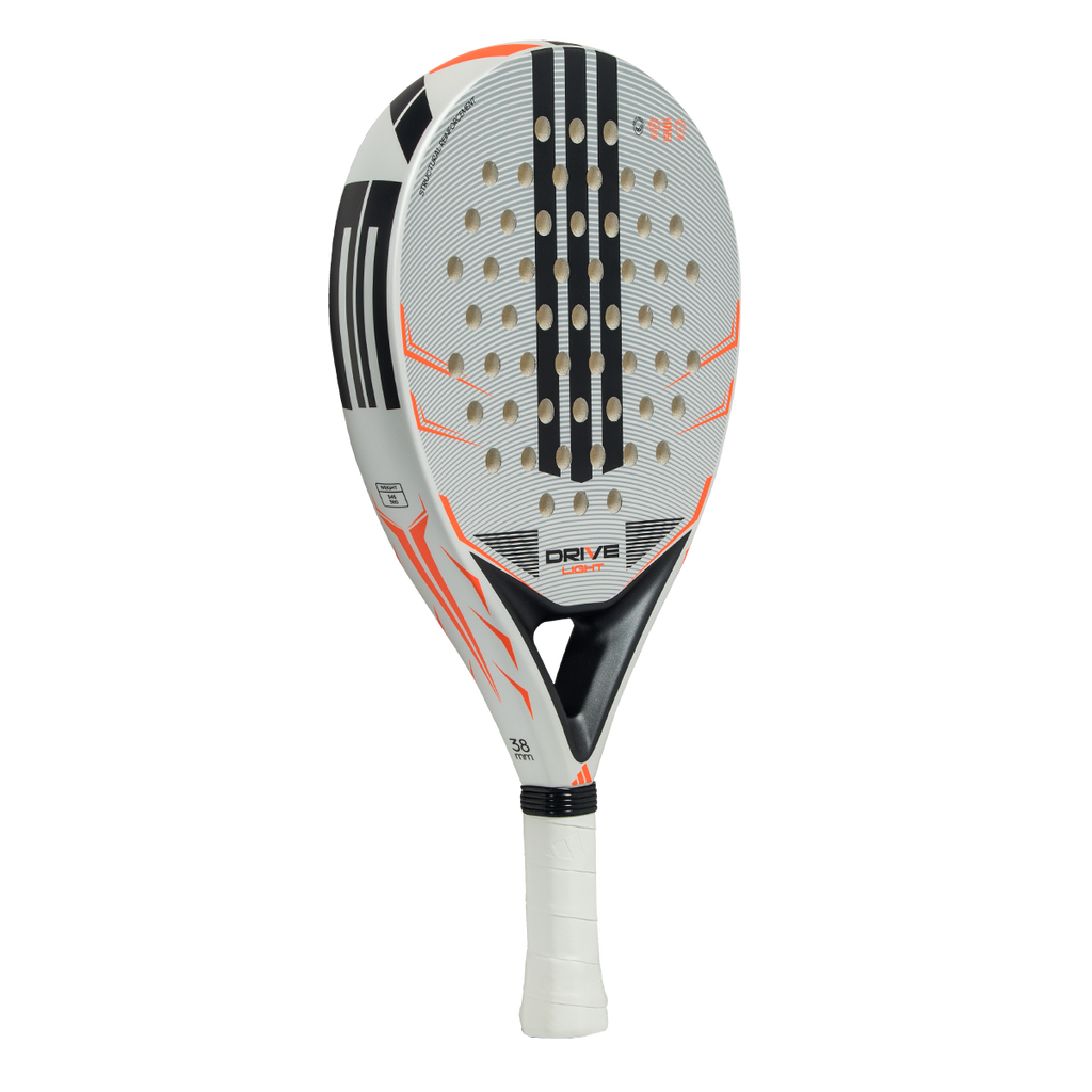 Adidas Drive Light Padel Racket 2026 White/Orange