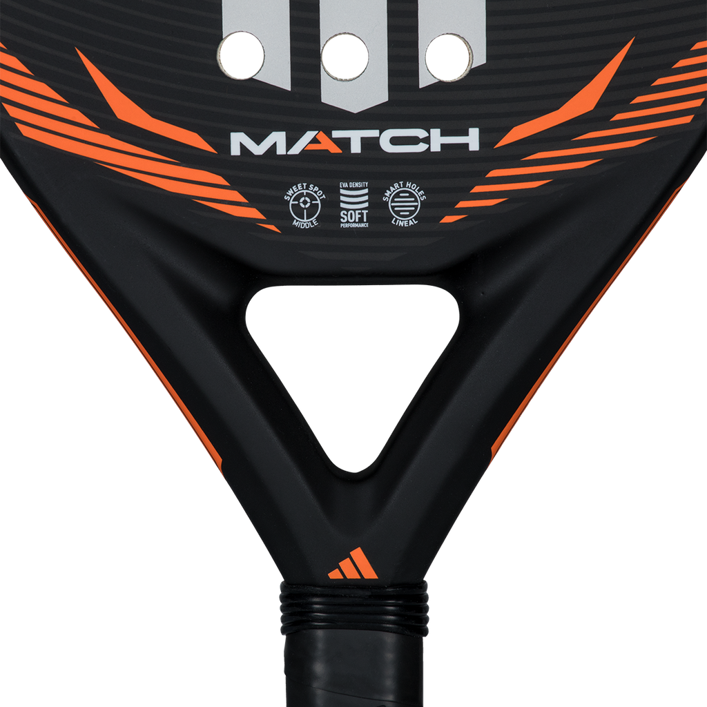 Adidas Match Padel Racket 2026 Black/Orange