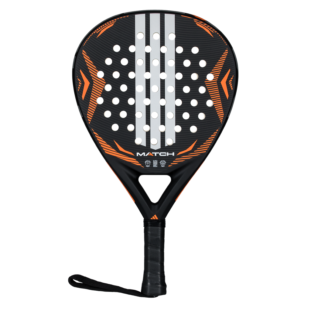 Adidas Match Padel Racket 2026 Black/Orange