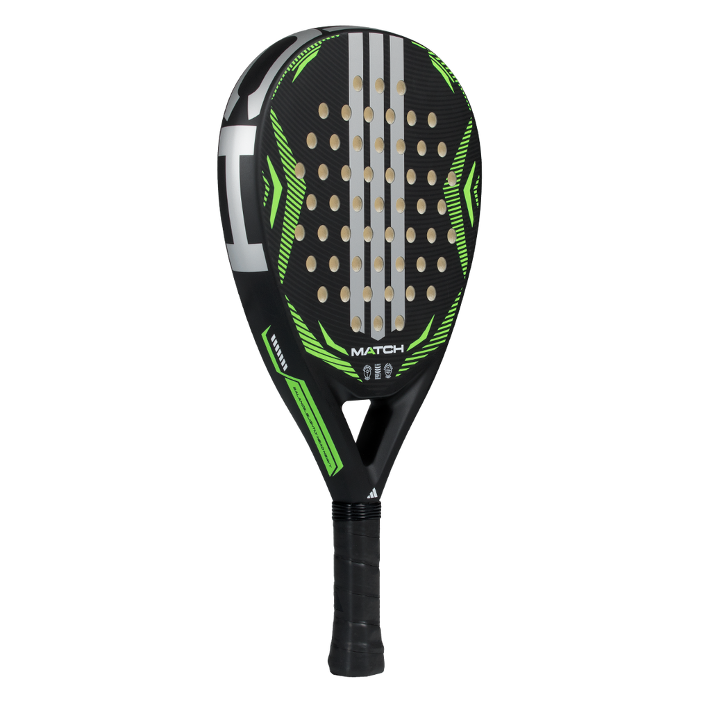 Adidas Match Padel Racket 2026 Black/Lime