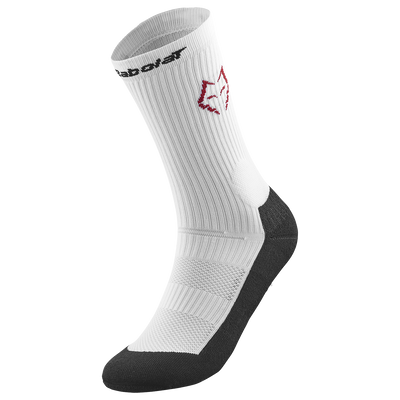 Babolat Men's Mid-Calf Sock White Black