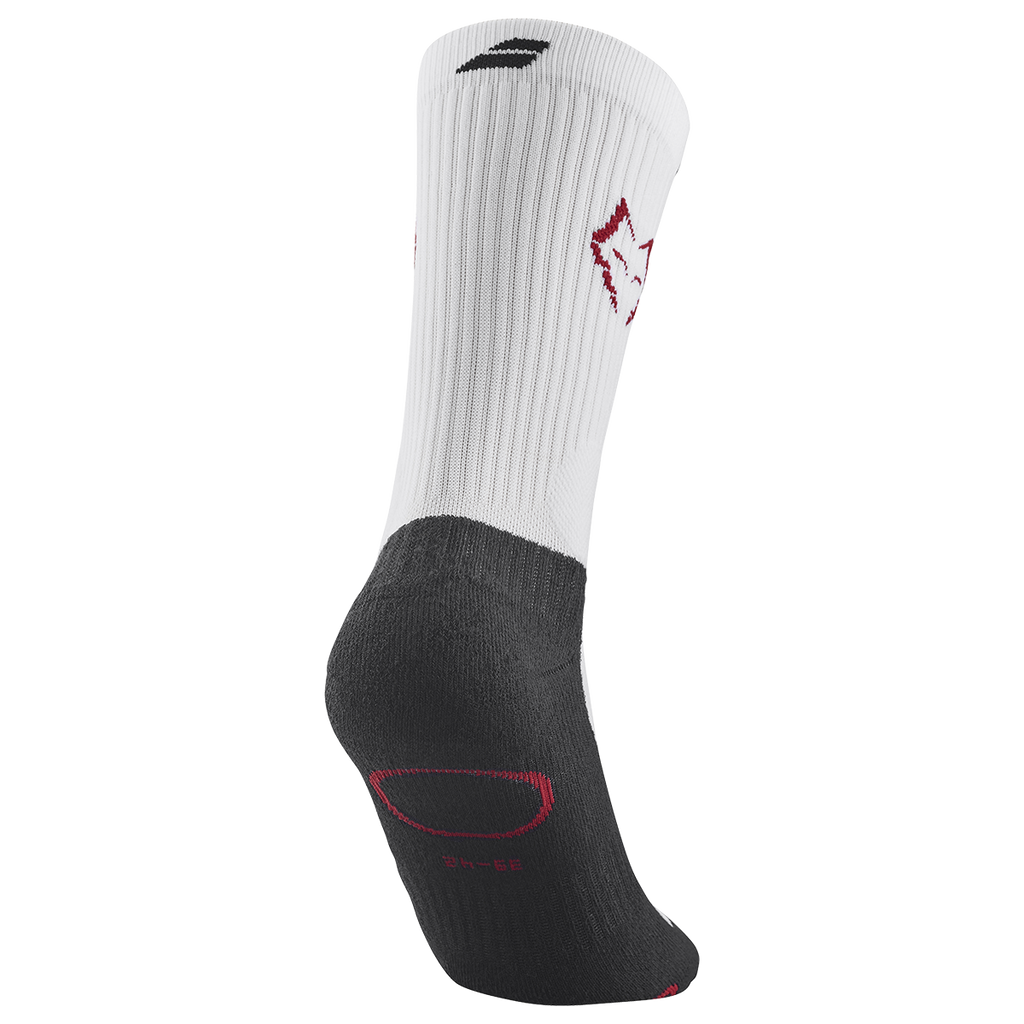 Babolat Men's Mid-Calf Sock White Black