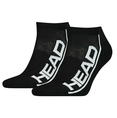 Head Performance Sneaker Socks 2 Pack Black White