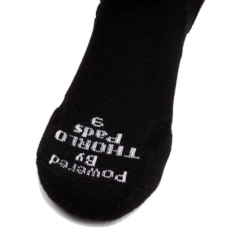 Thorlo Experia TECHFIT Light Cushion Low-Cut Socks Black On Black