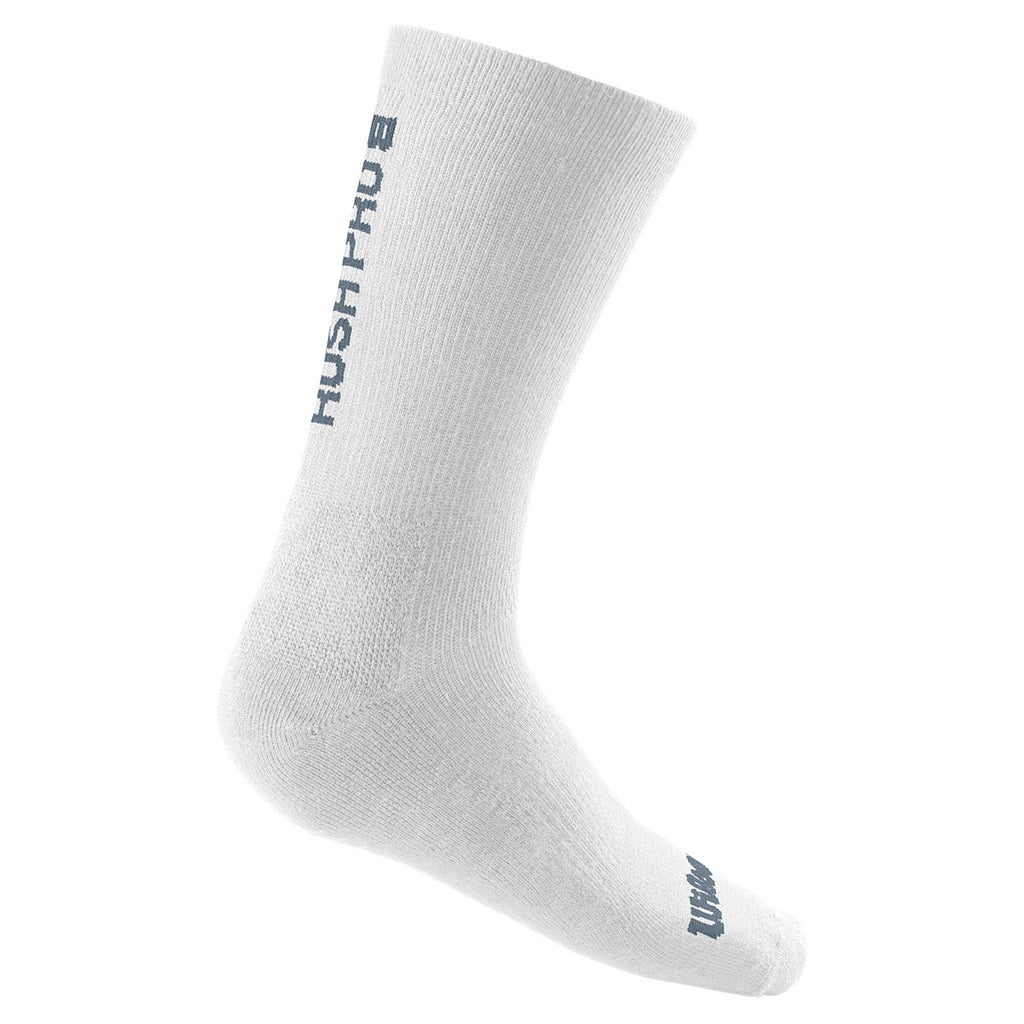 Wilson Men's Rush Pro Crew Sock White