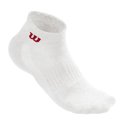 Wilson Quarter Socks 3 Pack White