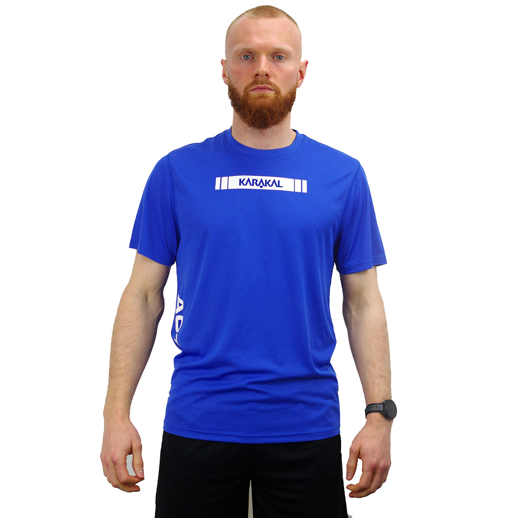 Karakal Men's Active Tee Blue 25/26