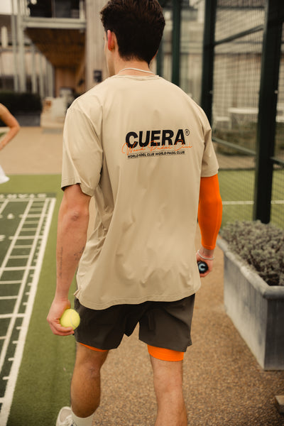 Cuera Men's Active Light Weight T-Shirt Sand