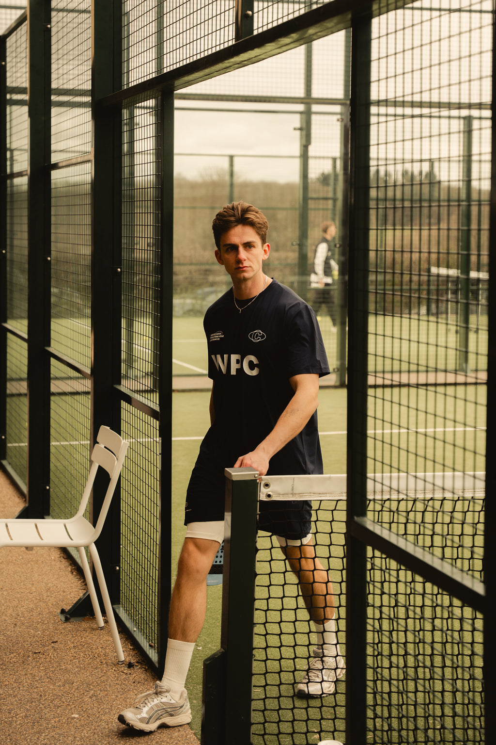 Cuera Men's Active WPC Light Weight T-Shirt Navy