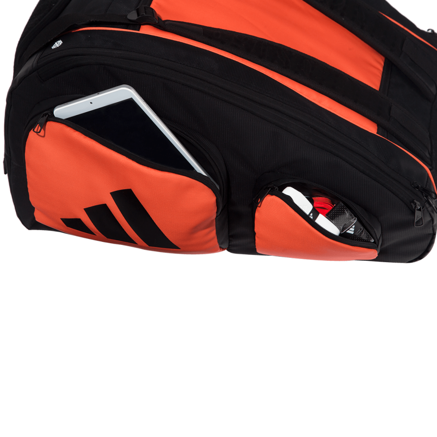 Adidas Pro Tour 3.2 Padel Racket Bag Black Orange