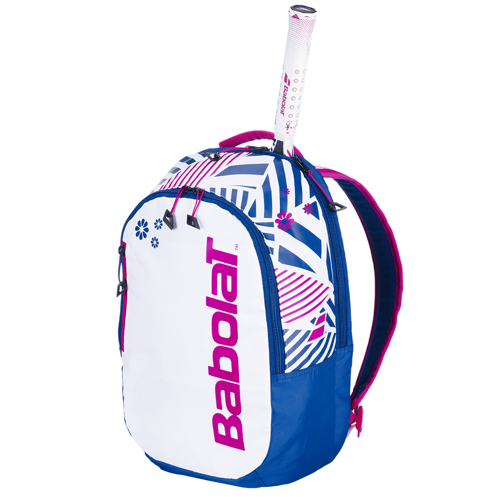 Pink tennis backpack sales