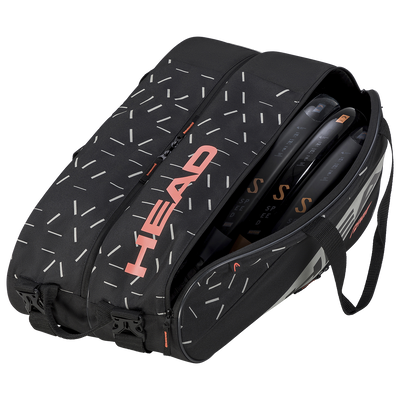 Head Team Padel Bag L Black Ceramic