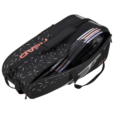 HEAD Team L Racket Bag Black Ceramic