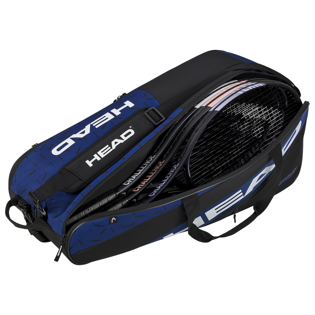 Head Team L Racket Bag Blue Black