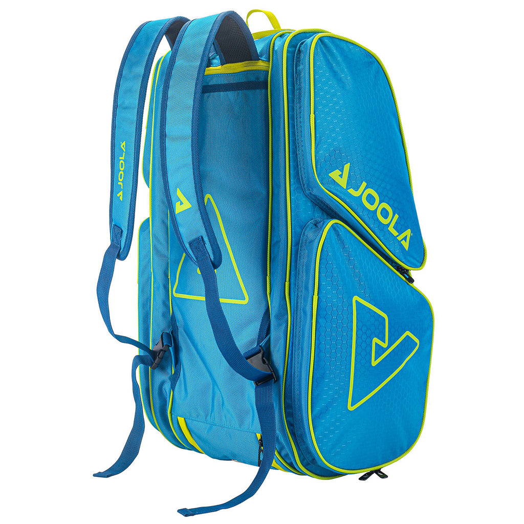 Joola Tour Elite Pickleball Bag Blue Yellow