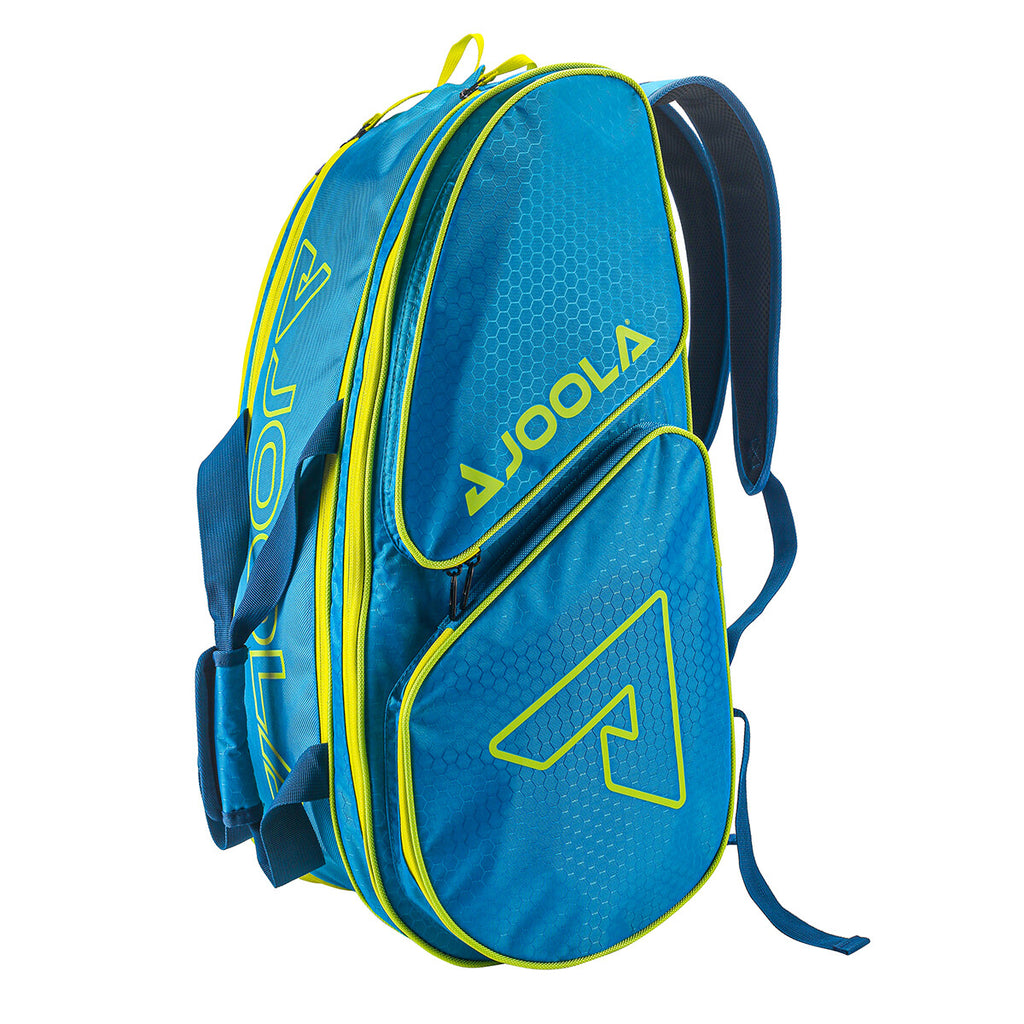 Joola Tour Elite Pickleball Bag Blue Yellow