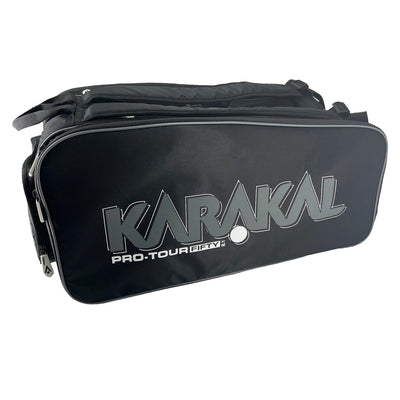 Karakal Pro Tour Fifty 2.1 Short Racket Bag Black White