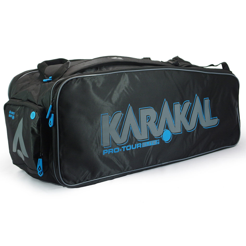 Karakal Pro Tour 2.1 Elite 12 Racket Bag Blue Trim