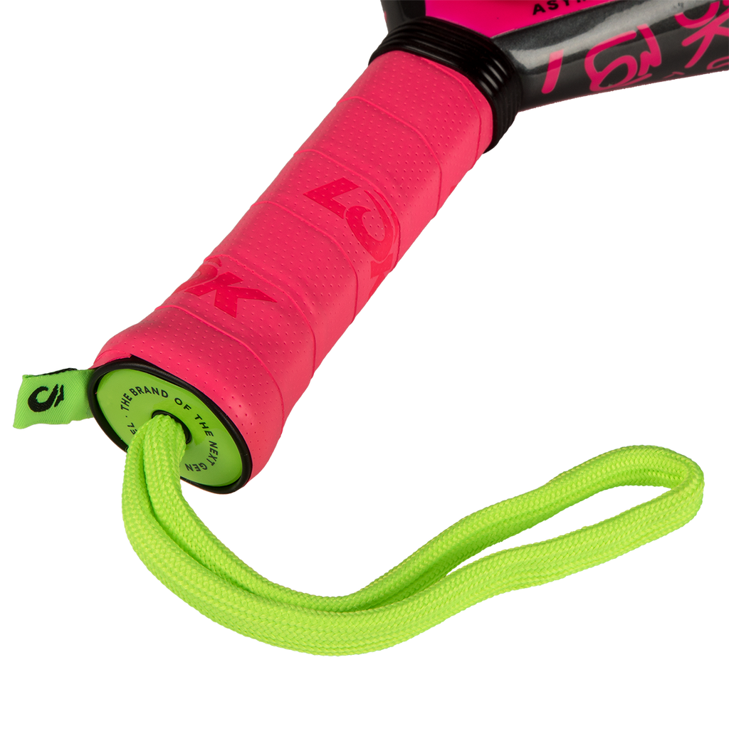Bright Pink Padal Racket Lok Be Flow Gen 2 Padel Racket Pink – PDHSports