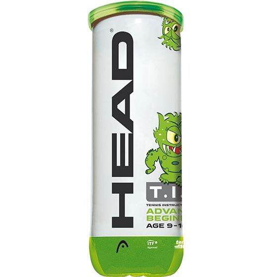 Head TIP Green Mini Tennis Balls - Pack Of 3