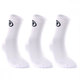 Bullpadel BP252 I Socks 3 Pack White
