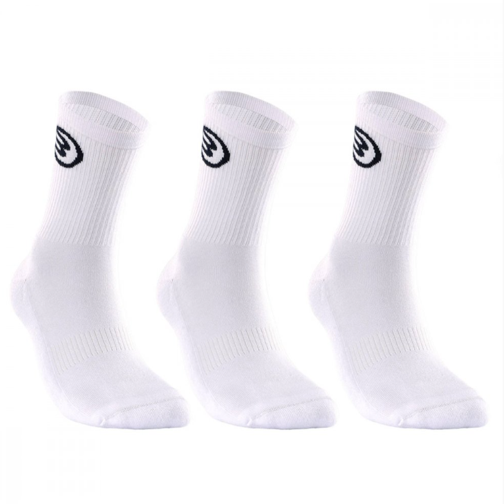 Bullpadel BP252 I Socks 3 Pack White