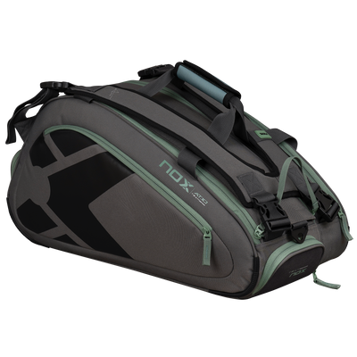 Nox AT10 Team Padel Racket Bag Grey Green