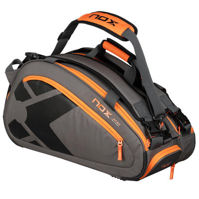 Nox AT10 Team Padel Racket Bag Grey Orange