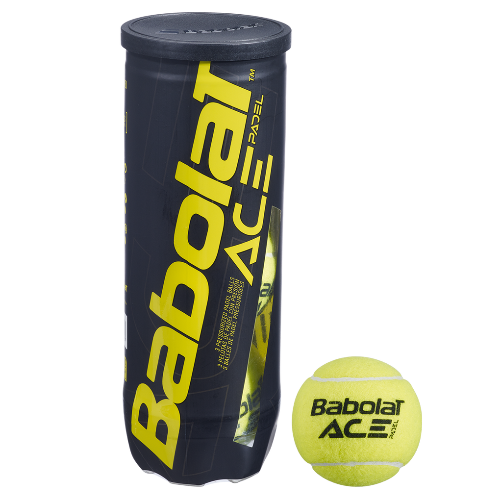 Babolat Ace Padel Ball - 3 Ball Tube