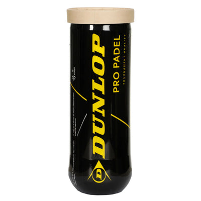 Dunlop Pro Padel Balls - 3 Ball Can