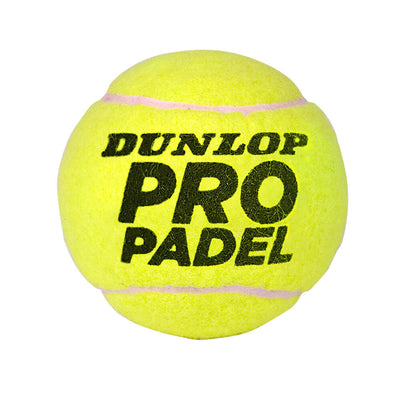 Dunlop Pro Padel Balls - 3 Ball Can