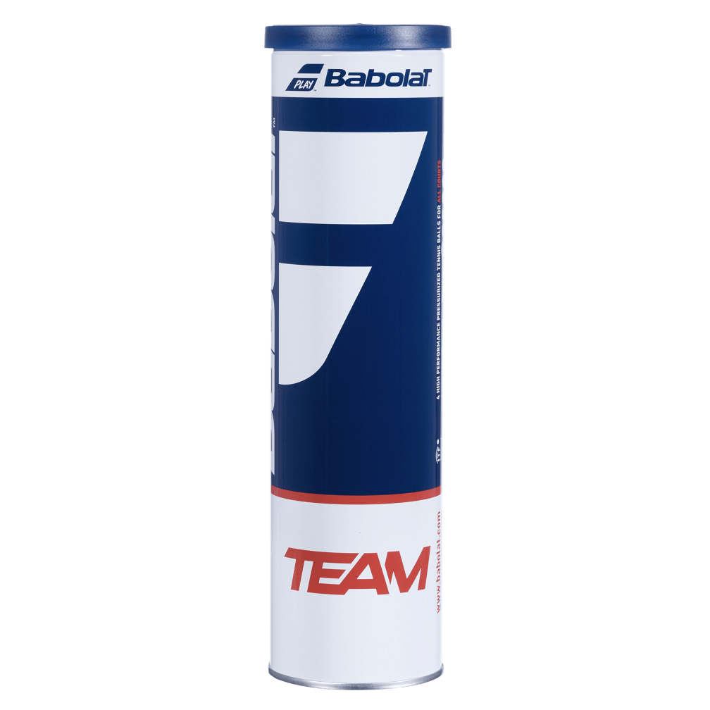 Babolat Team Tennis Balls - 4 Ball Can