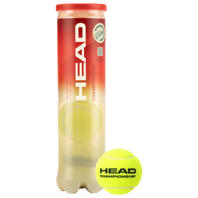 Head Championship Tennis Balls - 4 Ball Tube