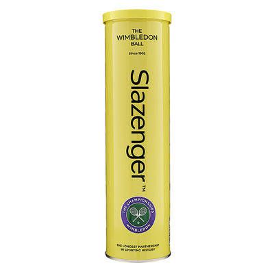 Slazenger Wimbledon Tennis Balls - 4 Ball Can