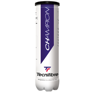 Tecnifibre Champion Tennis Ball - 4 Ball Tube