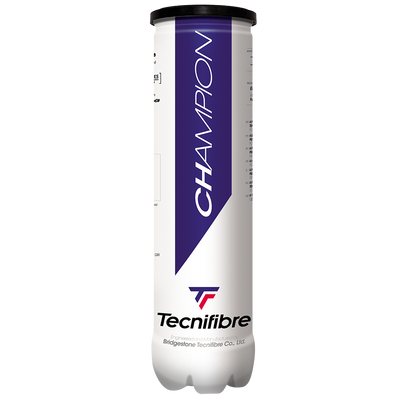 Tecnifibre Champion Tennis Ball - 4 Ball Tube