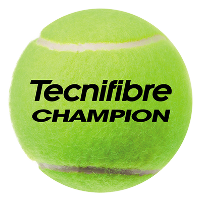 Tecnifibre Champion Tennis Ball - 4 Ball Tube