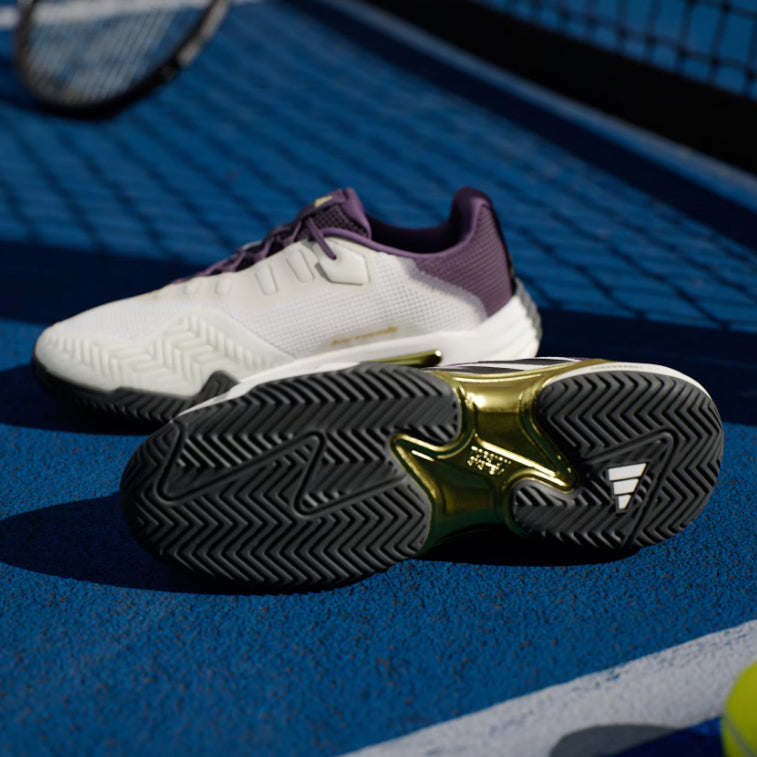 Adidas Men's Barricade 13 Tennis Shoes FW25 White Plum | Great Discounts - PDHSports Adidas Men's Barricade 13 Tennis Shoes FW25 White Plum | Great Discounts - PDHSports