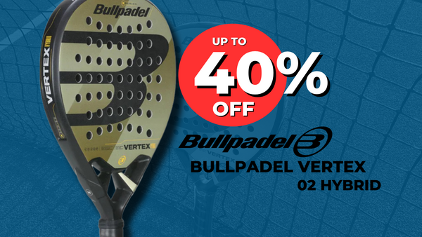 Bullpadel Vertex 02 Hybrid Padel Racket offer now live