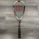 Wilson Hyper Hammer 120 Squash Racket - Red Black OUTLET