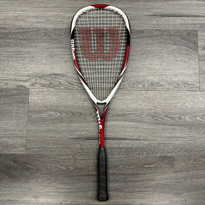 Wilson Hyper Hammer 120 Squash Racket - Red Black OUTLET