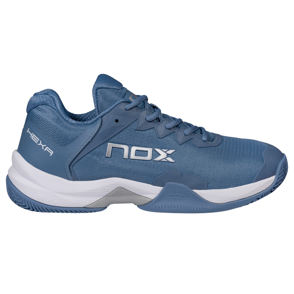 Nox Men's ML10 Hexa Padel Shoes Blue Silver